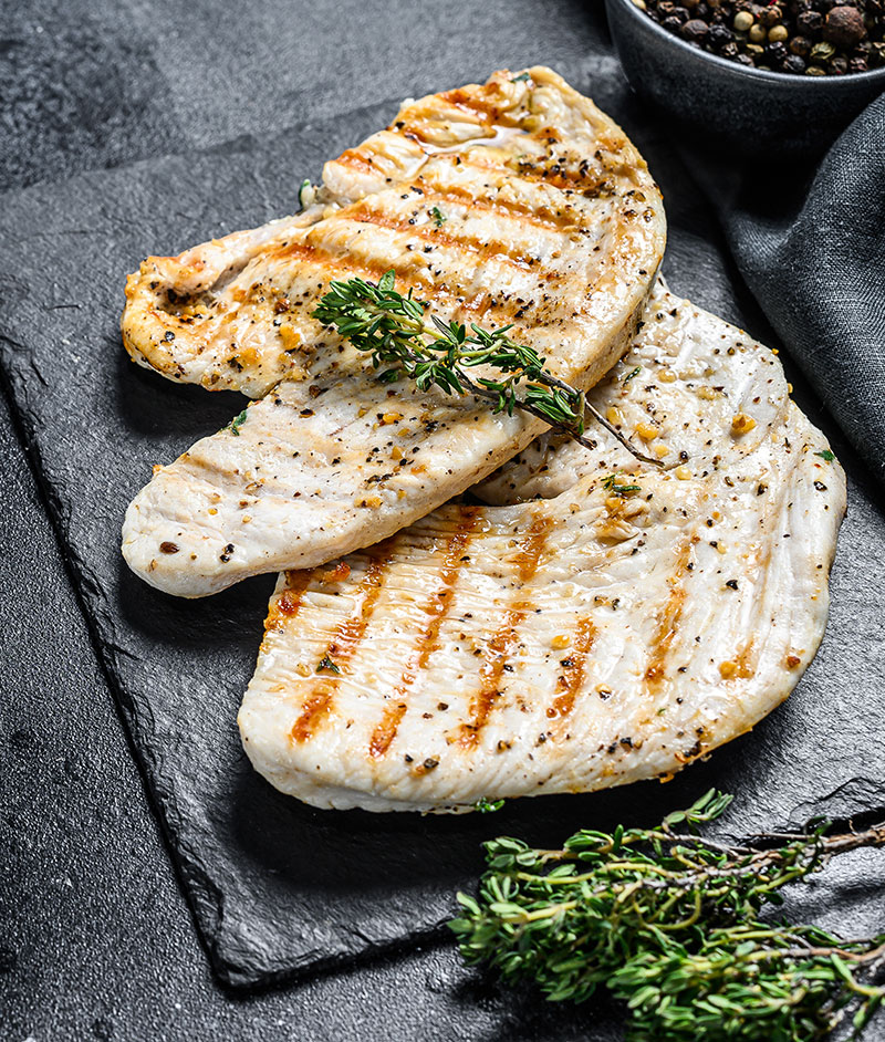 Grilled Chicken Cutlet, 6.4 OZ. Avg. - Arctic Foods