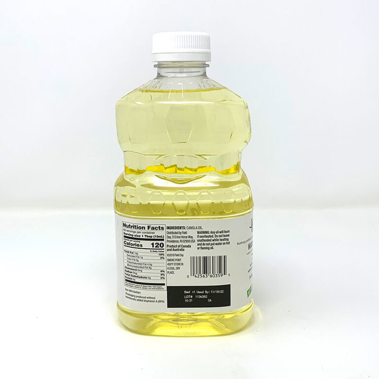 Field Day Expeller Pressed Canola Oil Arctic Foods